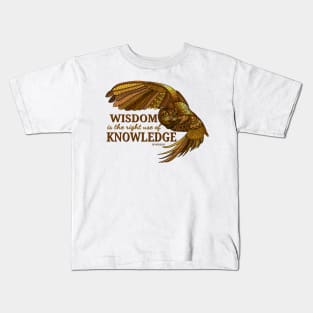 Wisdom Owl Kids T-Shirt